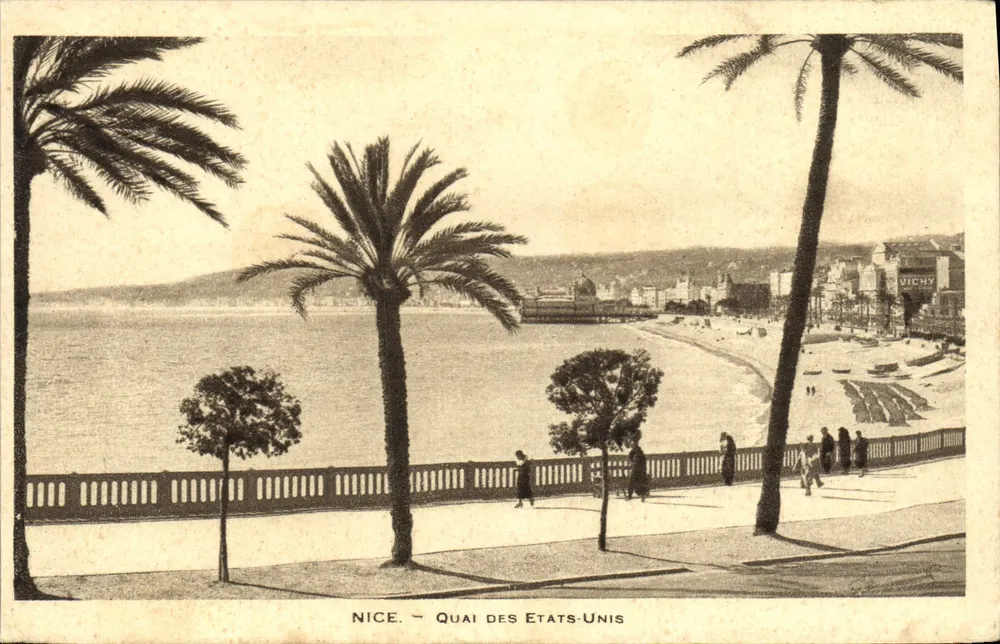 Nice — Quai dos Estados Unidos — Vichy - Frente