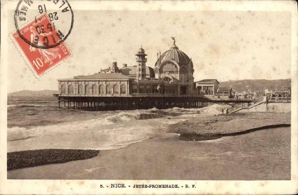 Nice - Píer-Promenade — B.F. — editor B.F. - Frente