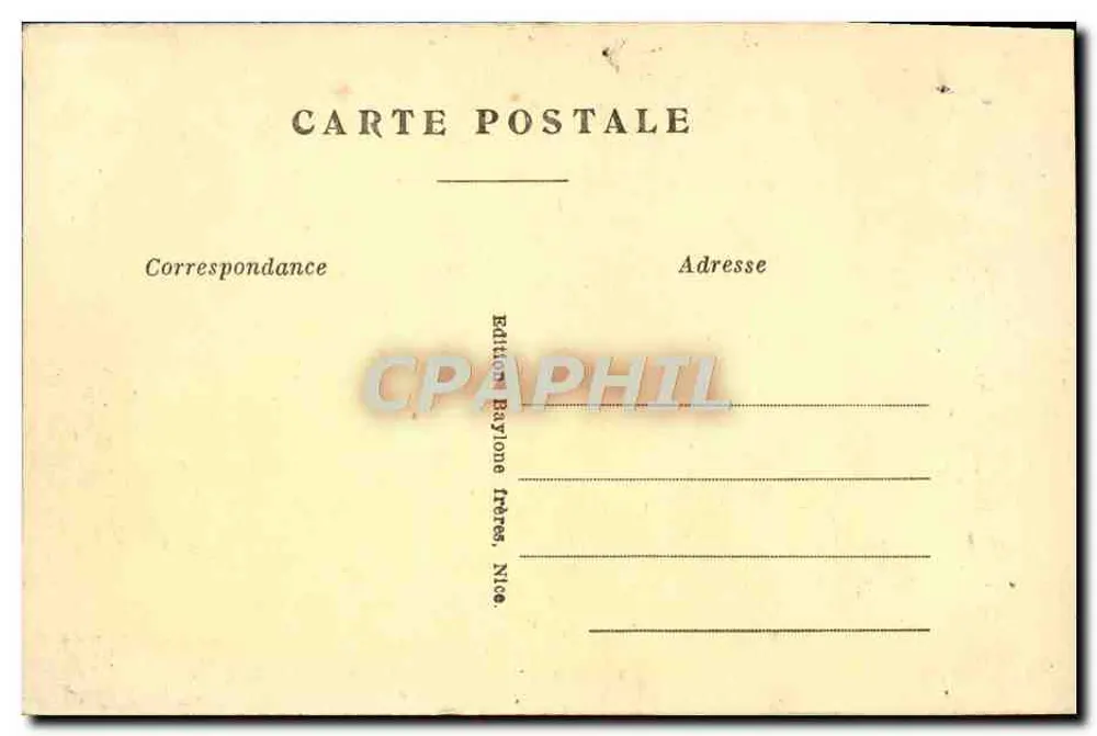 Nice — Promenade des Anglais und Jetée Promenade — B. F. — n°132 - Rückseite
