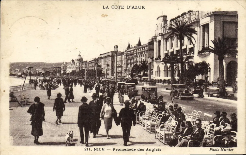 Nice — Promenade des Anglais — Photo Munier, n°211 - Frente