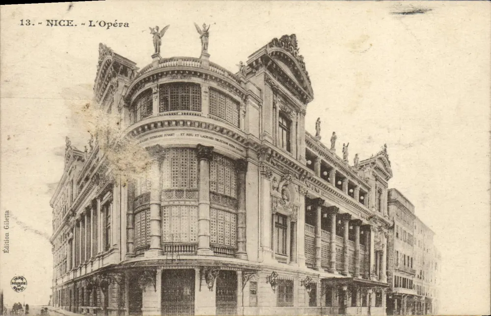 NICE. - The Opera — publisher Édition Giletta, n° 13 - Front