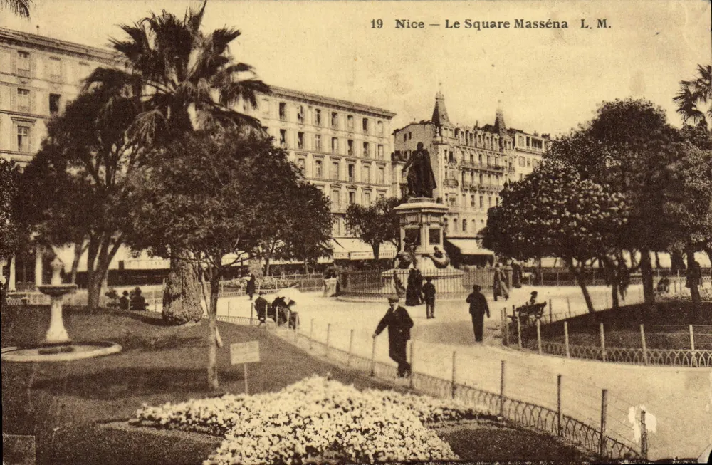 Nice — O Square Masséna — L.M. n°19 - Frente