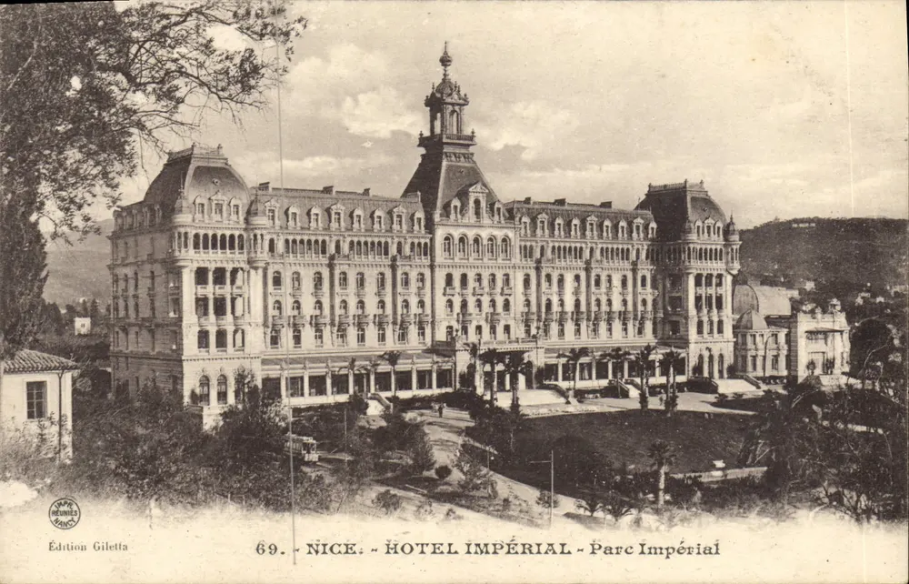 Nice - Hotel Imperial - Parque Imperial — Edição Giletta, n°69 - Frente