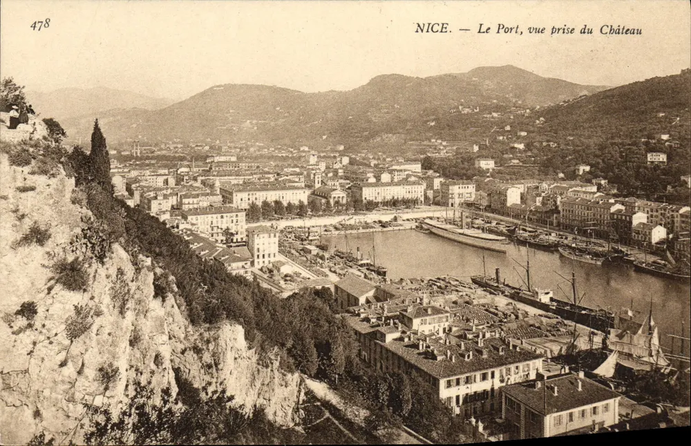 NICE — O Porto, vista tirada do Castelo — editor desconhecido, n° 478 - Frente