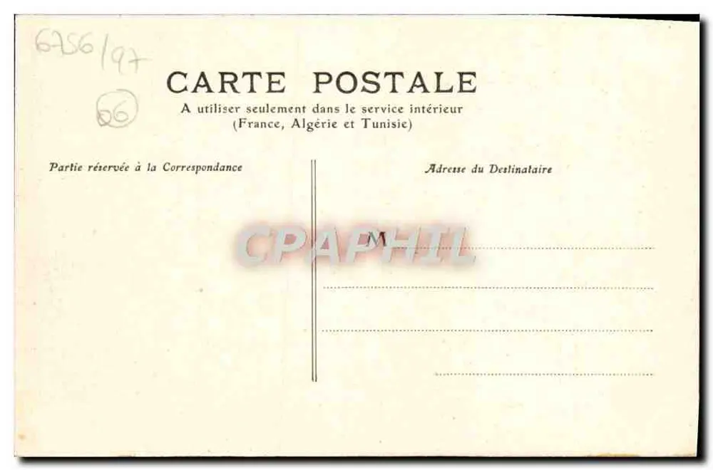 Nice — Os Novos Jardins — Editor desconhecido, n° 319 - Verso