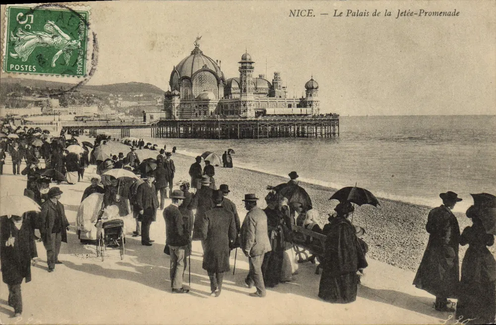 Nice — O Palácio da Jetée-Promenade — Editor ND, n° 320 - Frente