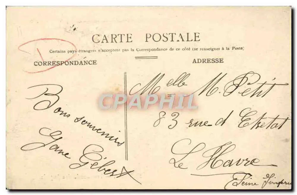 NICE — Promenade des Anglais — Edição Beard-Nice, n°25 - Verso