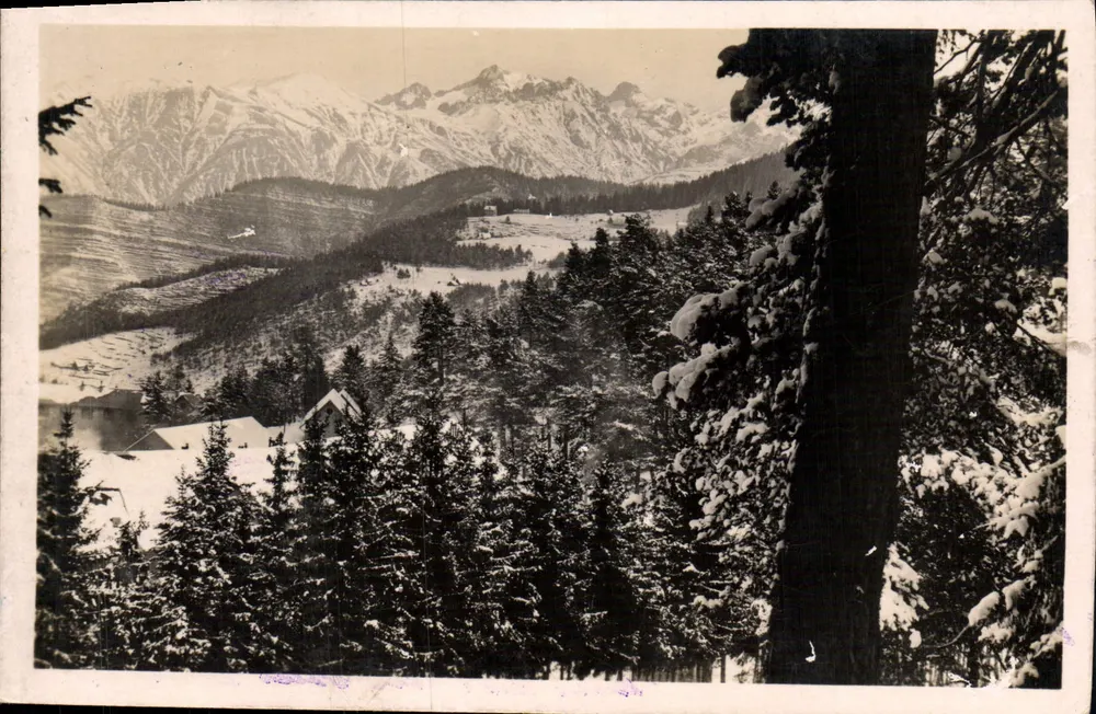 Peira-Cava — Wintersport — Verlag Bestummi, Peira-Cava - Vorderseite