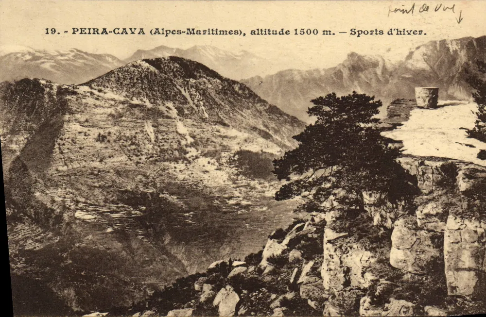 Peira-Cava (Alpes-Maritimes) — Höhe 1500 m. — Winter-Sport — Gal, Verlag Peira-Cava - Vorderseite