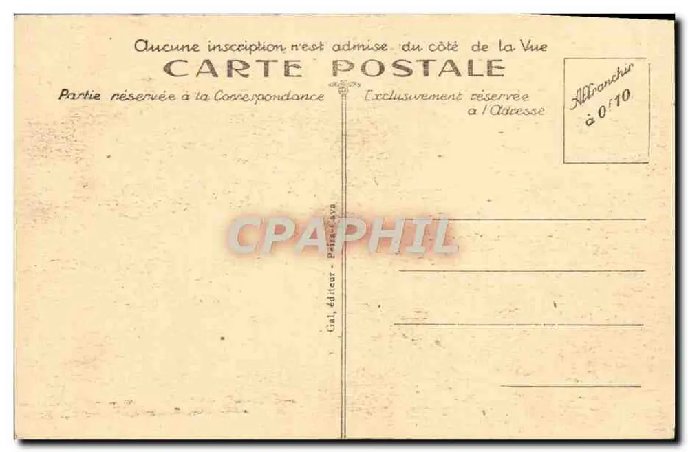 Peïra-Cava (Alpes-Maritimes) — Höhe 1500 m — Wintersport — n°23 - Rückseite