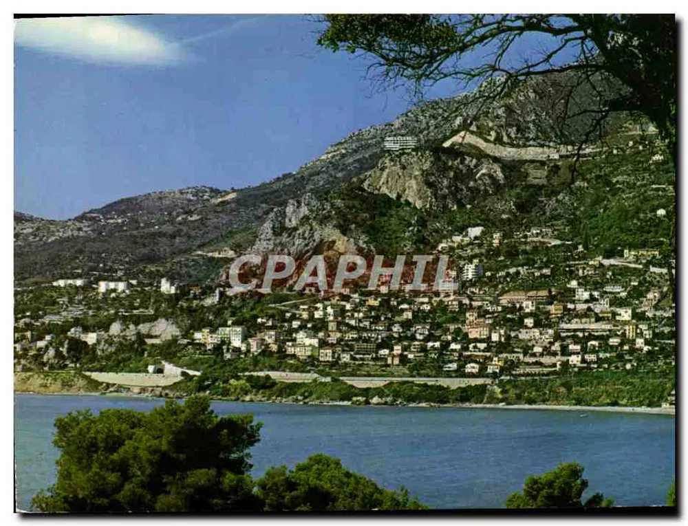 Cap-Martin — Allgemeiner Blick und das Hotel-Restaurant "Vistaero" — Editions d'Art Altari, Nice - Vorderseite