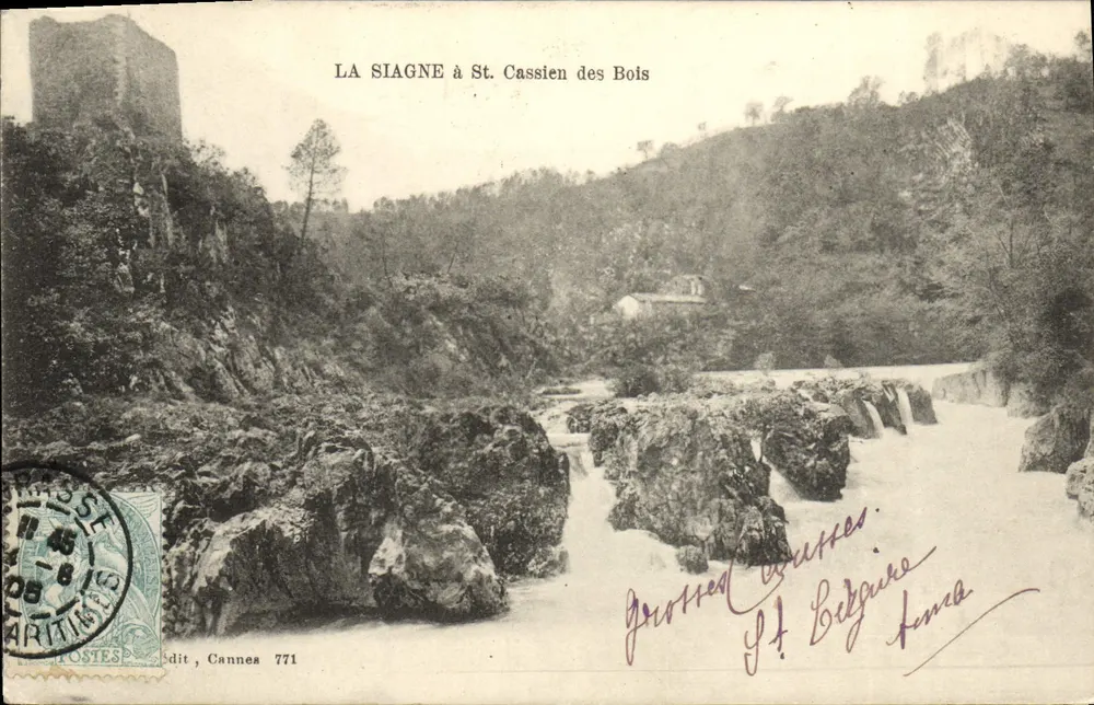 A Siagne em St. Cassien des Bois — editor Cannes 771 - Frente