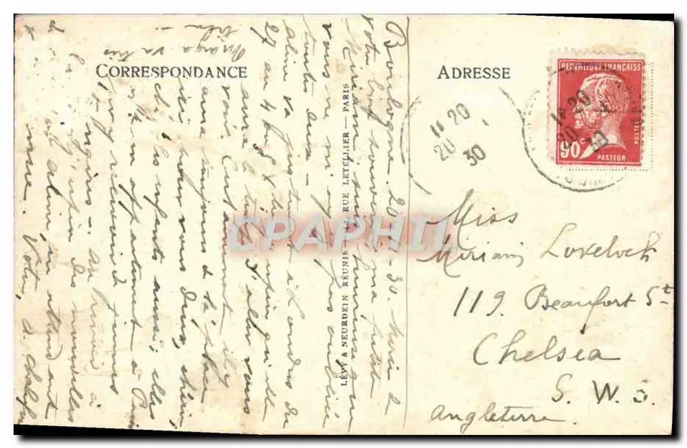 Saint-Jean-Cap-Ferrat — Il Porto — I.L. - Verso