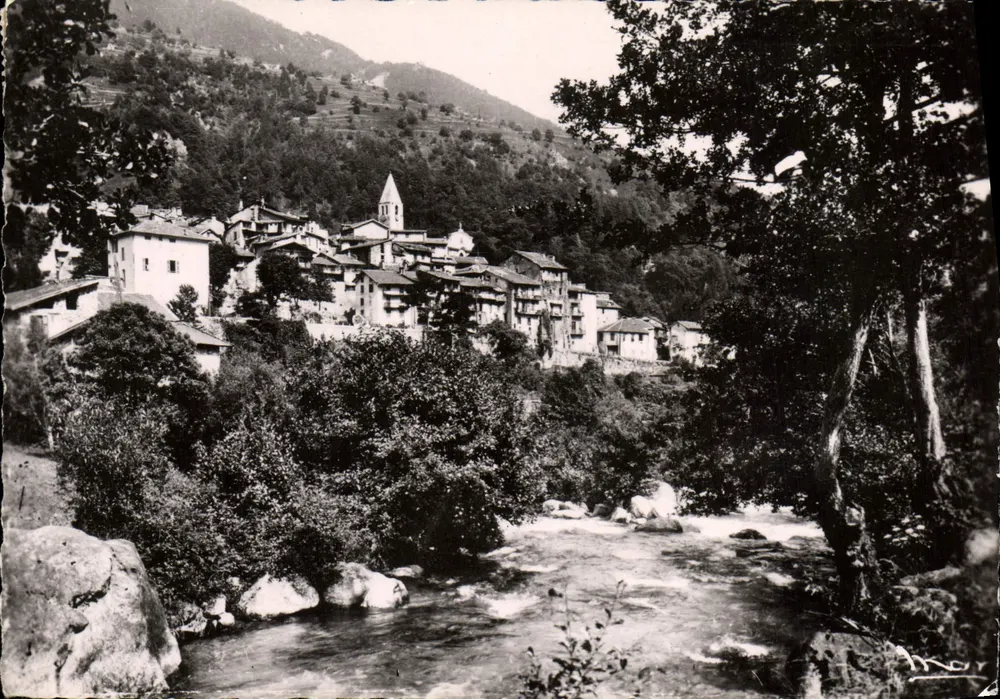 St-Martin-Vésubie — Vista geral — Coll. Mectet - Bazas - Frente