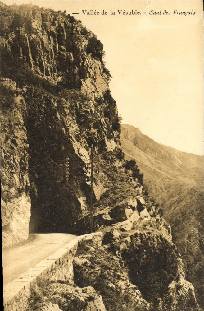 Vallée de la Vésubie - Saut des Français — Édition Gill du Midi - Recto
