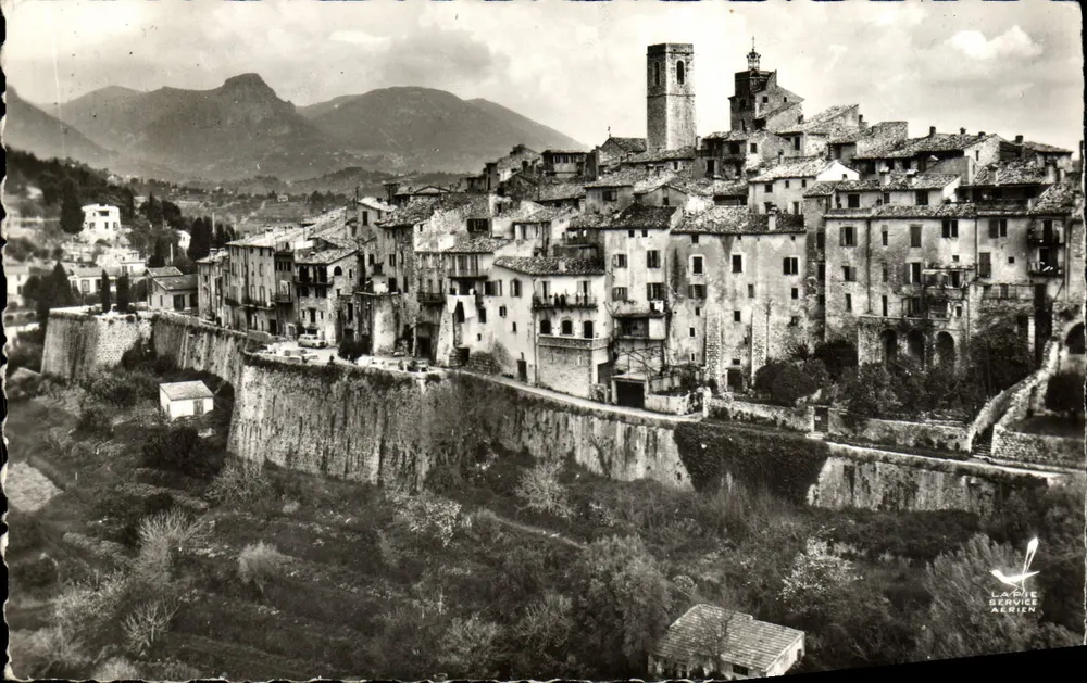Saint-Paul-de-Vence — Vista geral — Lapie Service Aérien - Frente
