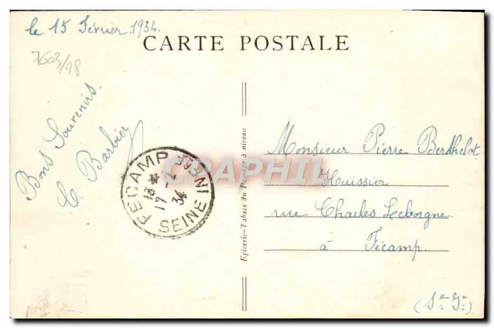 Cagnes-sur-Mer — Vue générale prise de la route Cagnes à Vence — Photo Munier - Verso
