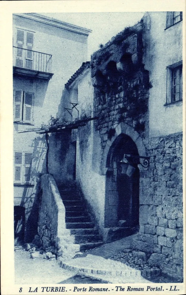 La Turbie - Porte Romane - The Roman Portal - LL. - Awers