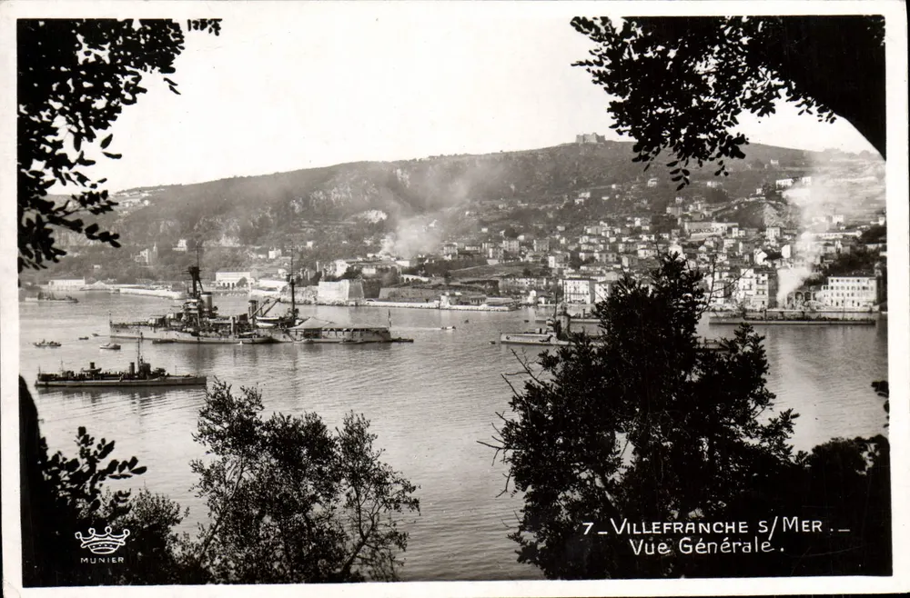 Villefranche-sur-Mer — Allgemeiner Blick — Munier, Nr. 7 - Vorderseite