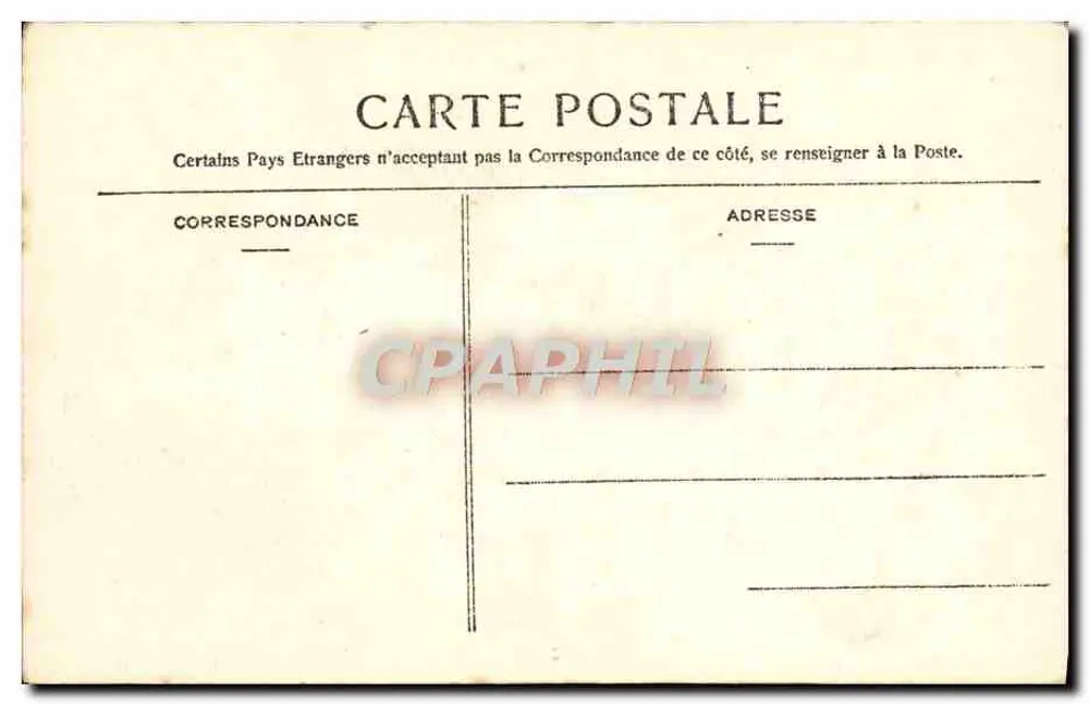 Villefranche - A Baía — A Costa Azul — editor RAY & CO, NANCY, n° 174 - Verso