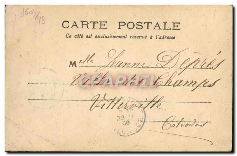 Villefranche - Vue générale — éditeur MT L, n° 251 - Verso