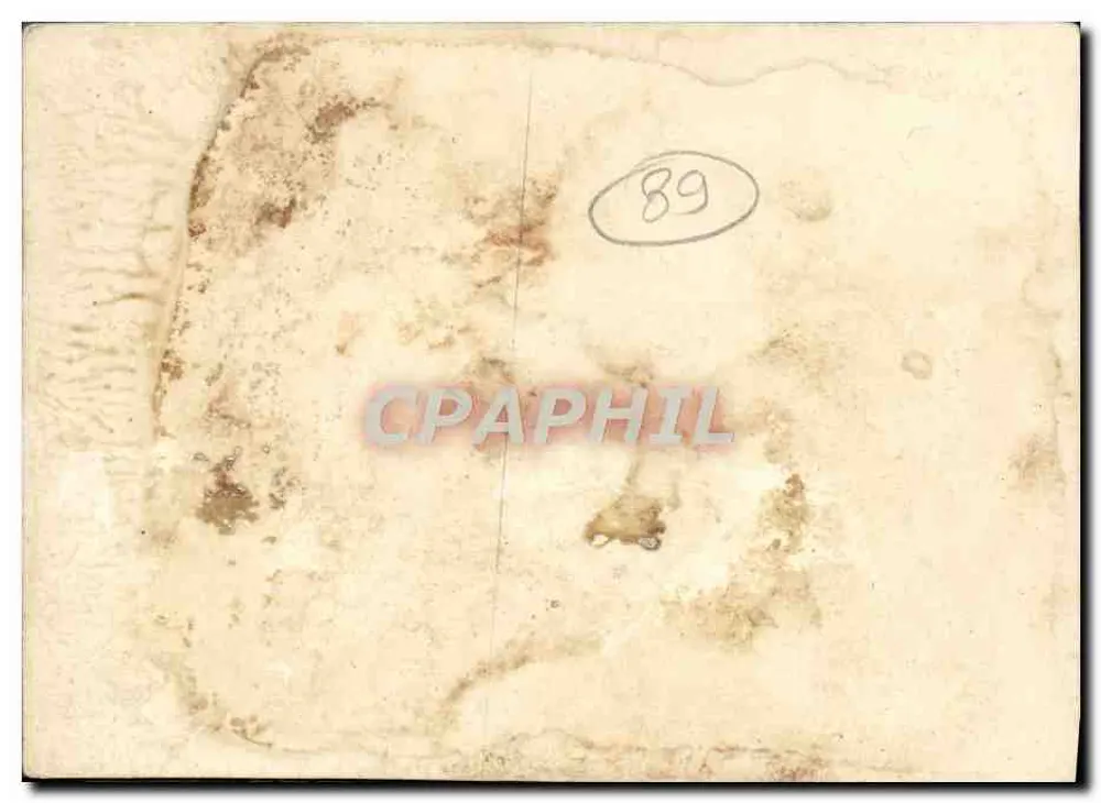 Dipartimento dell'Yonne — Carta turistica — J. Cousin Scultore - Verso