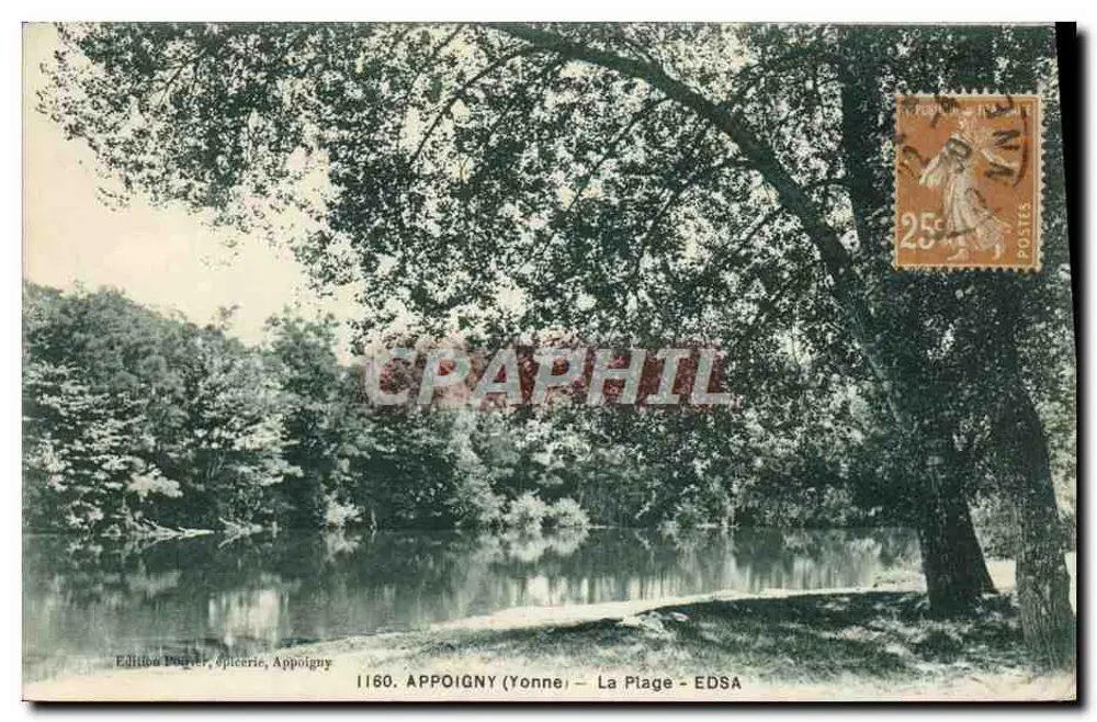 अपोइनी (यॉन) — समुद्र तट — प्रकाशक कागज, दुकान, अपोइनी - आगे