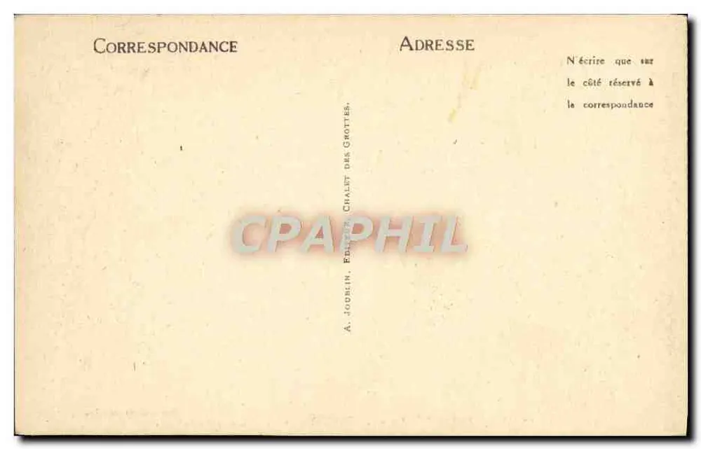Grutas de Arcy-sur-Cure (Yonne) — La Draperie — n°14 - Verso