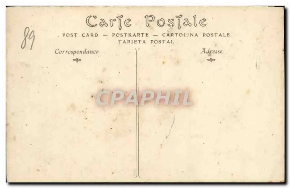 Arcy-sur-Cure — Les Grottes, le Passage de Madame — ND Phot. - Verso