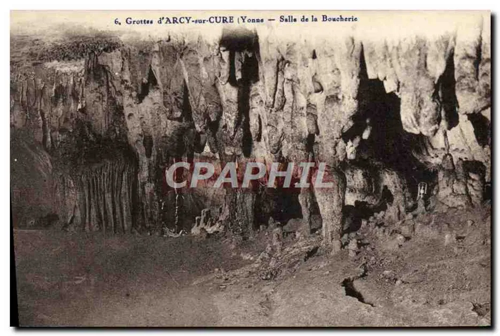 Grottes d'Arcy-sur-Cure (Yonne) — Salle de la Boucherie — Édition du Château des Grottes - Vorderseite