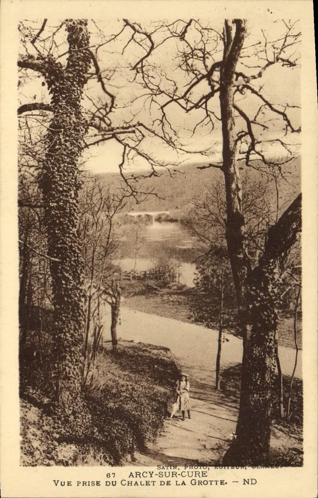 Ansicht vom Chalet de la Grotte — Arcy-sur-Cure — Verlag: Clamélot, Nr. 67 - Vorderseite