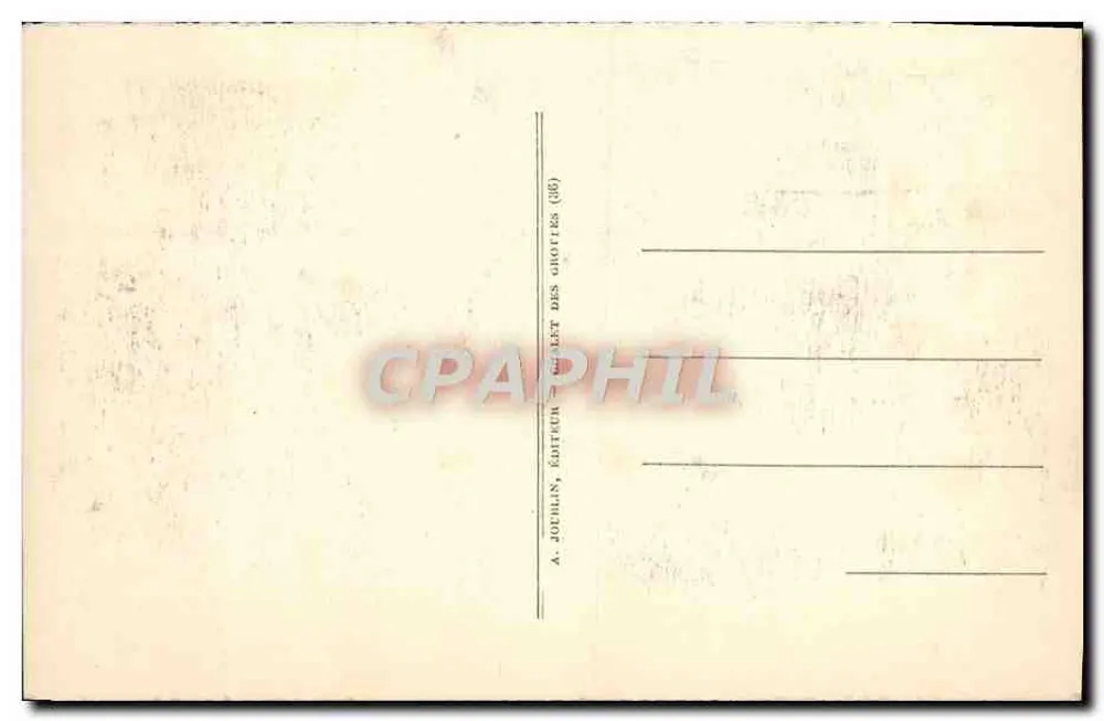 Arcy-sur-Cure (Yonne) — Les terrasses du Chalet-Restaurant — Reproduction Interdite - Verso
