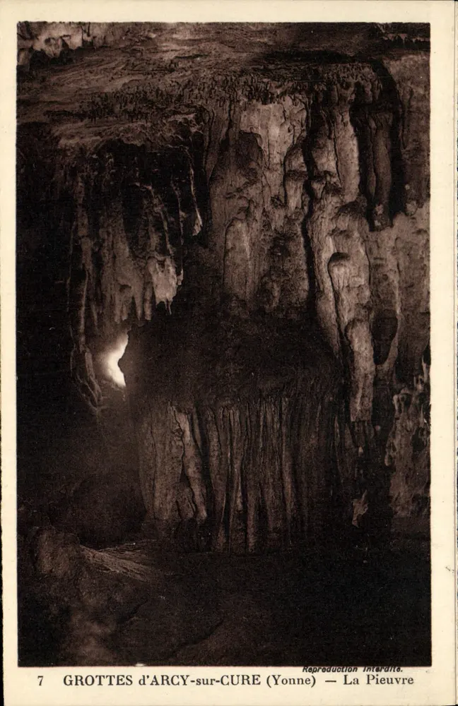 Grottes d'Arcy-sur-Cure (Yonne) — Die Oktopus — Verlag A. Joublin, n°7 - Vorderseite