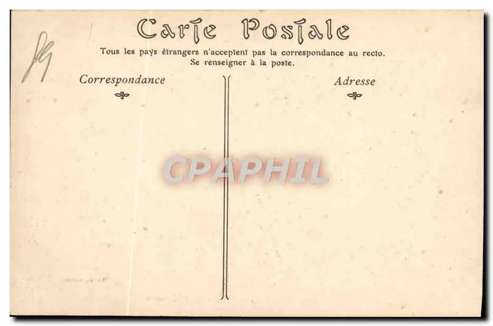 Auxerre — A Igreja de São Germain — Toulot, editor — ND Phot. - Verso