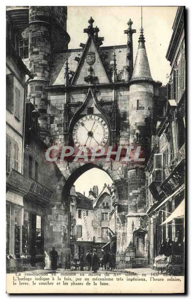 Relógio da porta da cidade — Torre do Relógio — Editor: IMP. PHOT. NEURIEIN ET CIE — Paris - Frente