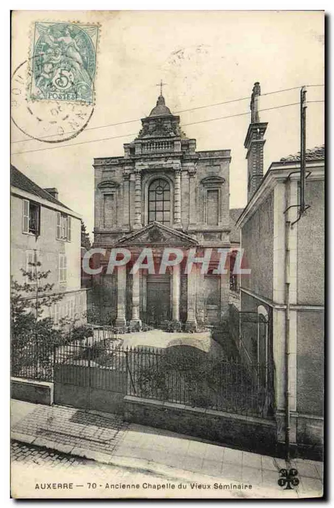 Auxerre — Alte Kapelle des Alten Seminariums - Vorderseite