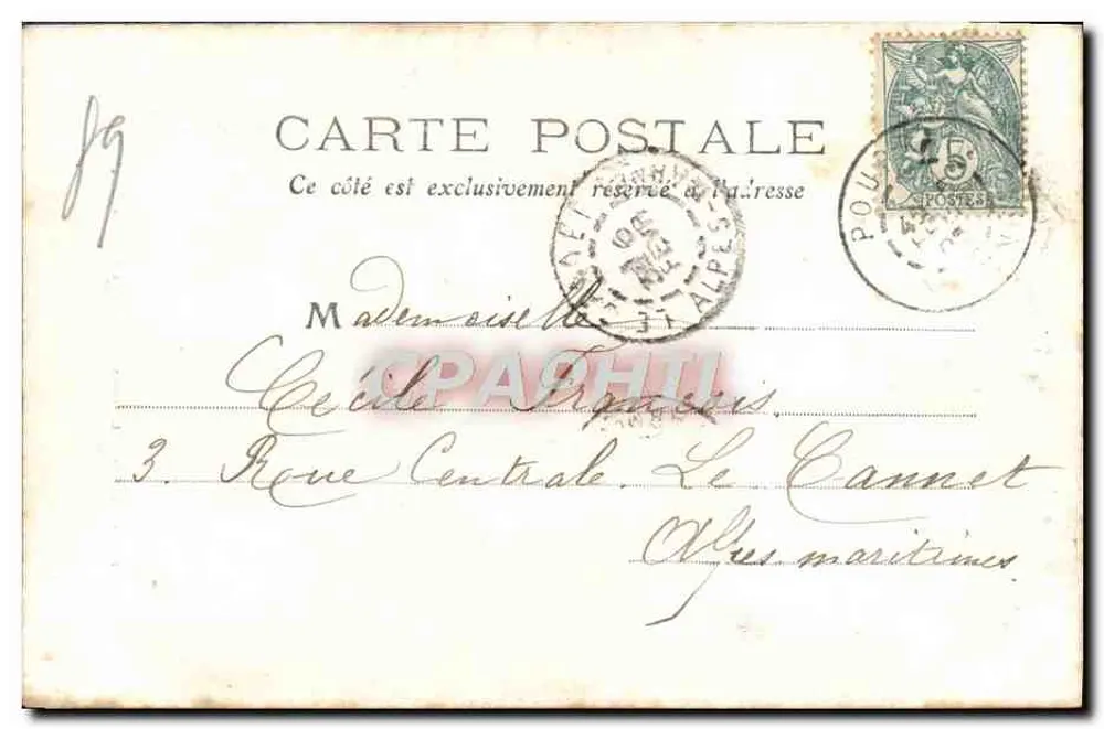Auxerre - Caminho de volta ao Arbre-Sec — Toulot, editor, n°25 - Verso