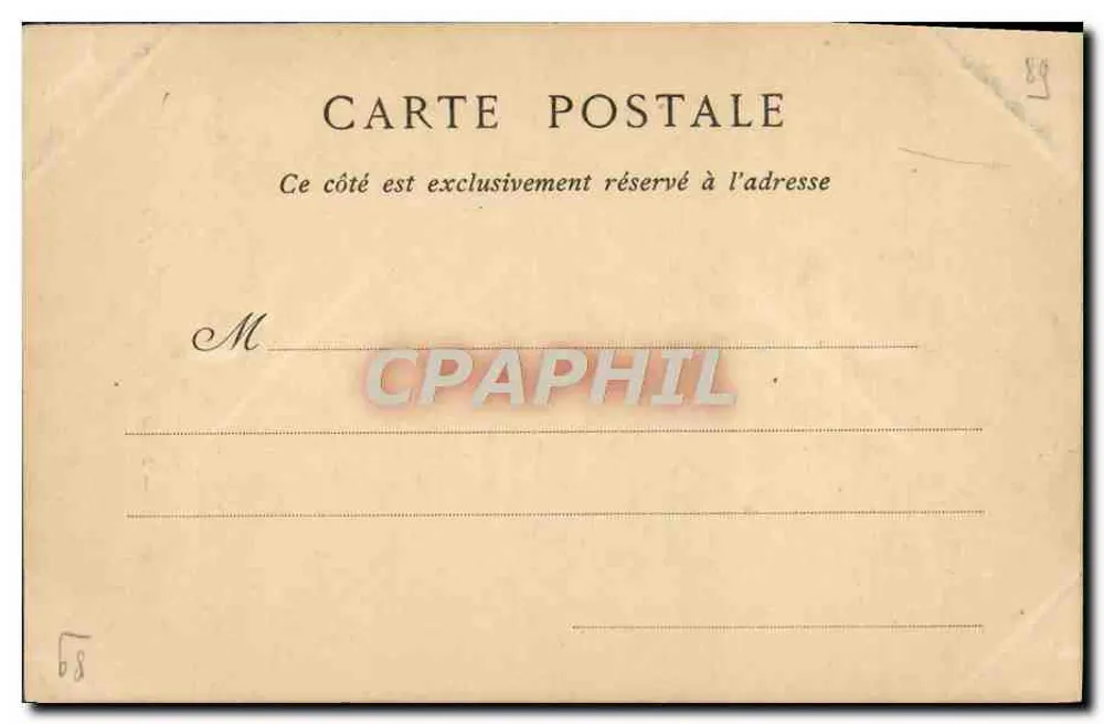 Auxerre — Estátua do Maréschal Davout, Duque de Auerstaedt — Collections ND. Phot. - Verso