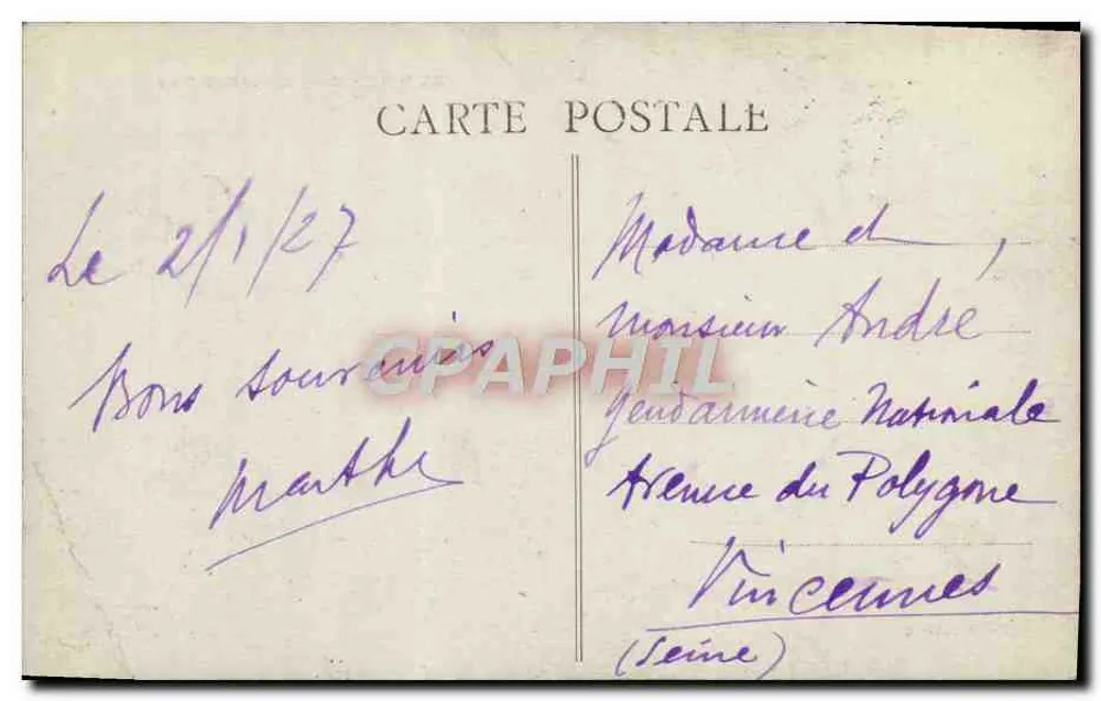 Auxerre — L'Arbre Sec — éditeur J. Combres - Verso
