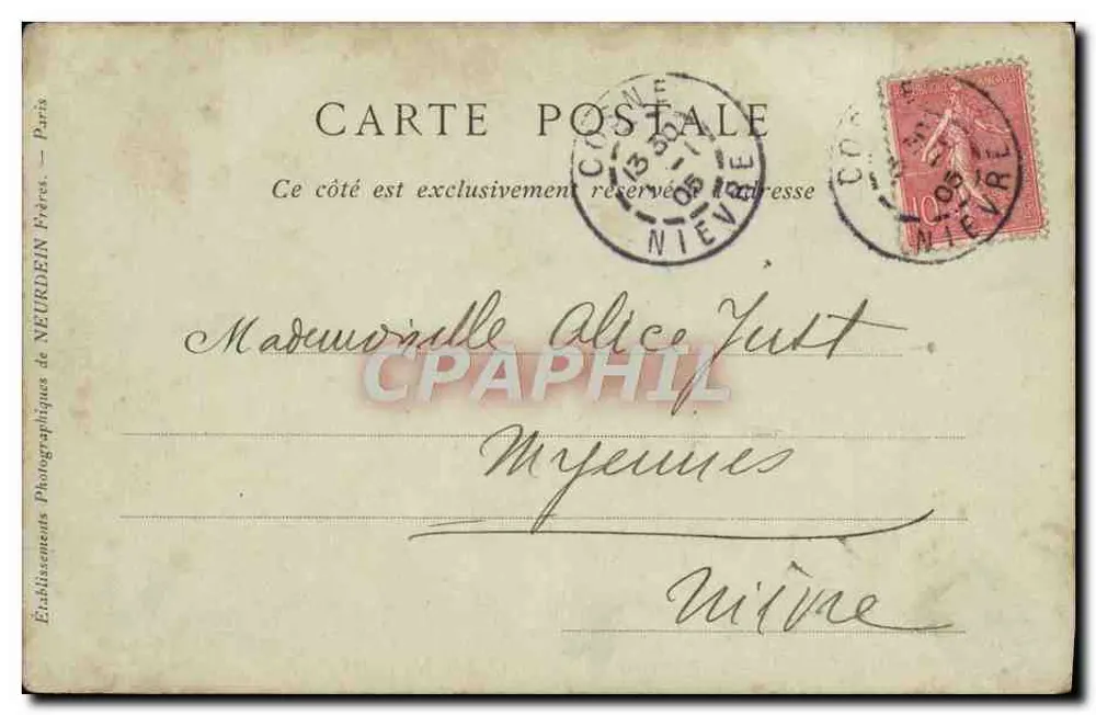 Auxerre — O Ponte Novo — TOULOT, Editor, n°26 - Verso