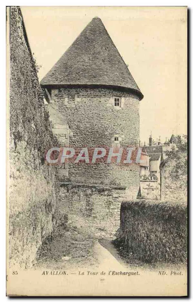 Avallon — La Torre de l'Escharguet — ND. Fot. - Anverso