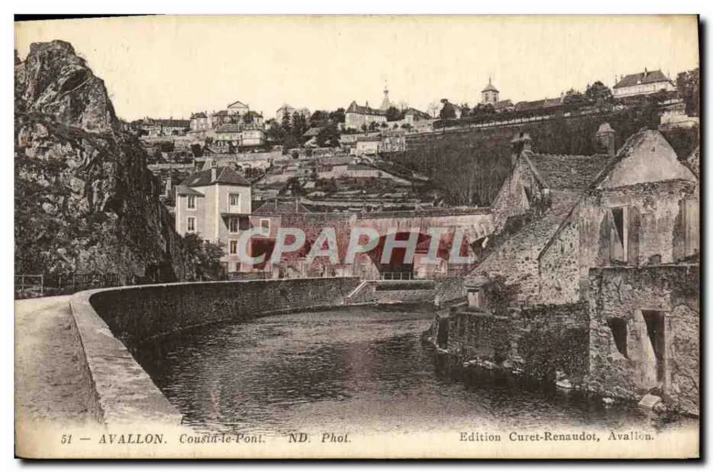 Avalon - Cousin-le-Pont — Edição Curet-Renaudot, Avalon - Frente