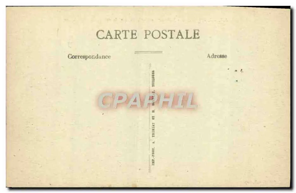 Avallon - Aussicht auf Cousin-le-Pont und die Route der Châtelaines — A.S. 7 — Verlag: T. Salluyon, Impr. - Rückseite