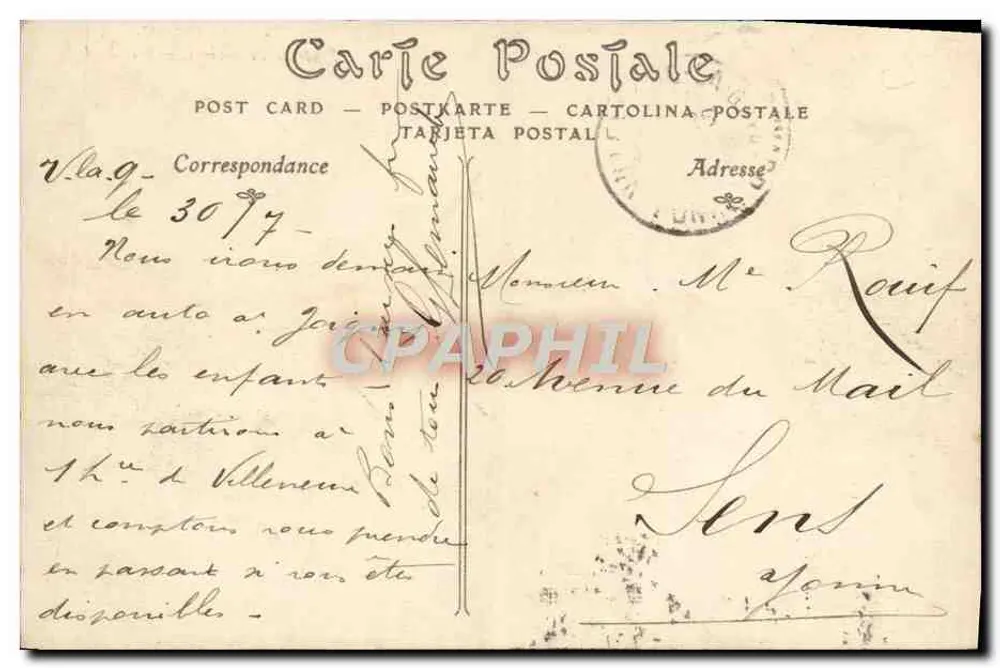 Trasa do Pontauberl — Avallon — ND Pbot. - Rewers
