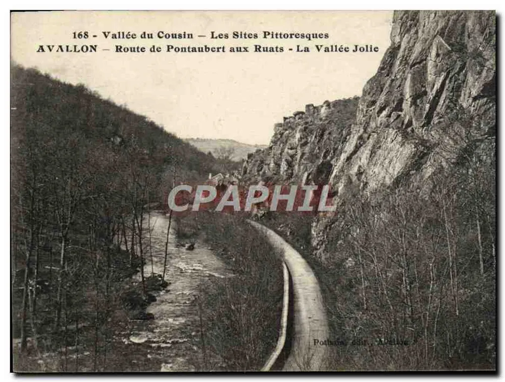 Tal des Cousin — Die malerischen Orte — Potbaya, Avallon - Vorderseite