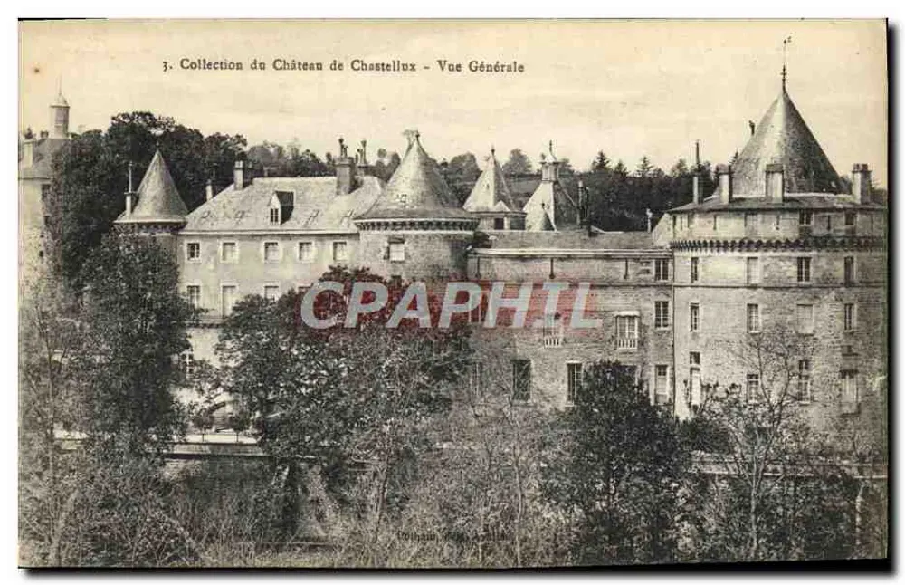 Château de Chastellux — Algemene Uitzicht — Collectie van Château de Chastellux - Voorkant