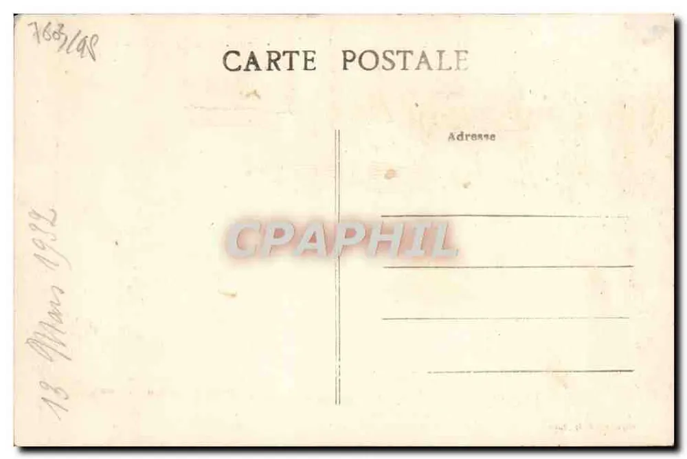 Courtoin (Yonne) — A Igreja restaurada — Coleção J. D. Sasa - Verso