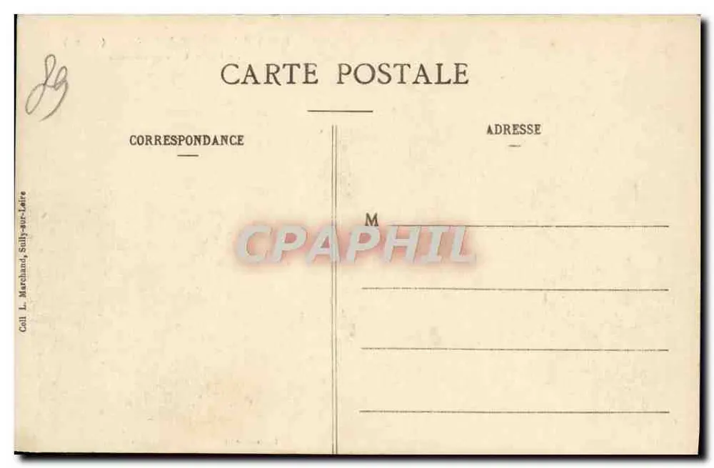 Druyes-les-Belles-Fontaines (Yonne) — Der See und das alte Schloss — Bontrton, Verlag - Rückseite