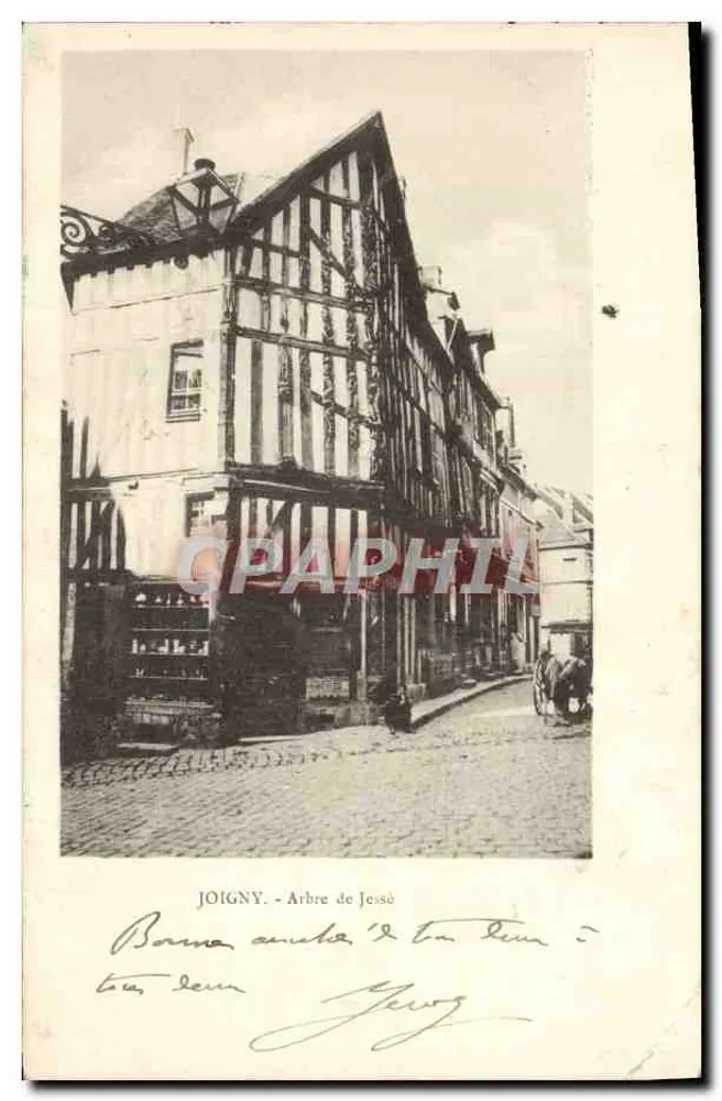 Joigny - Arbre de Jessy — éditeur inconnu, n° de série non visible - Frente