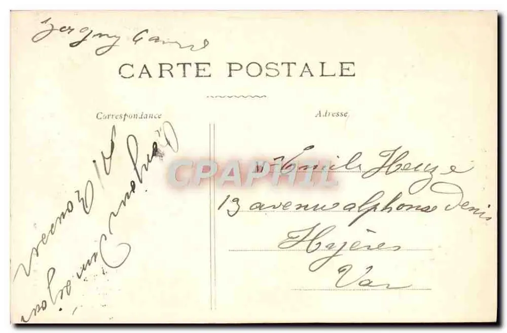 Joigny - Torre Saint-Thibault — Coleção J. D., Sens - Verso